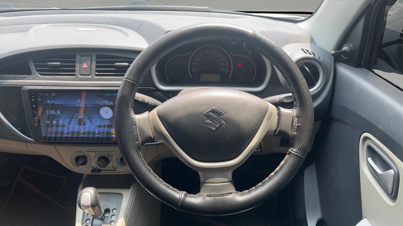 2016 Maruti Alto K10 VXI AMT, Petrol, Automatic, 68,816 km, Steering Wheel Close Up