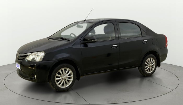 2013 Toyota Etios V, Petrol, Manual, 70,726 km, Left Front Diagonal