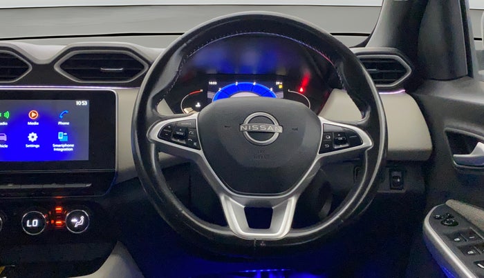 2023 Nissan MAGNITE XV TURBO, Petrol, Manual, 28,347 km, Steering Wheel Close Up