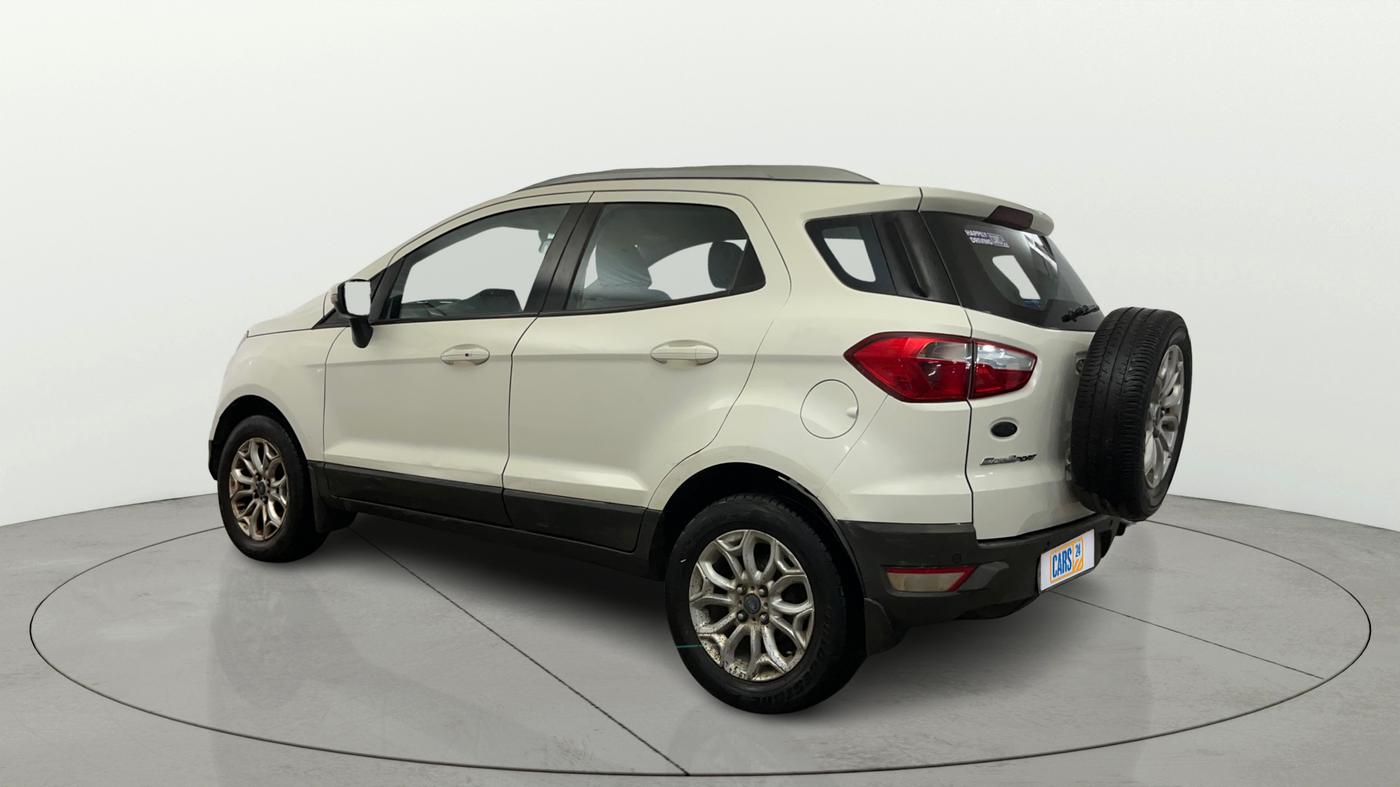 2014 Ford Ecosport TITANIUM 1.0L ECOBOOST, Petrol, Manual, 1,42,995 km, Left Back Diagonal