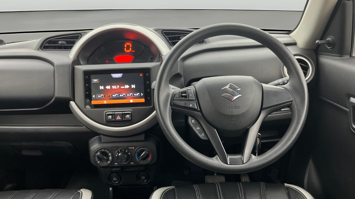 2021 Maruti S PRESSO VXI PLUS AMT, Petrol, Automatic, 29,935 km, Steering Wheel Close Up