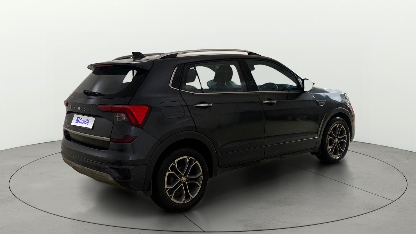2021 Skoda KUSHAQ STYLE 1.0L TSI MT, Petrol, Manual, 84,898 km, Right Back Diagonal