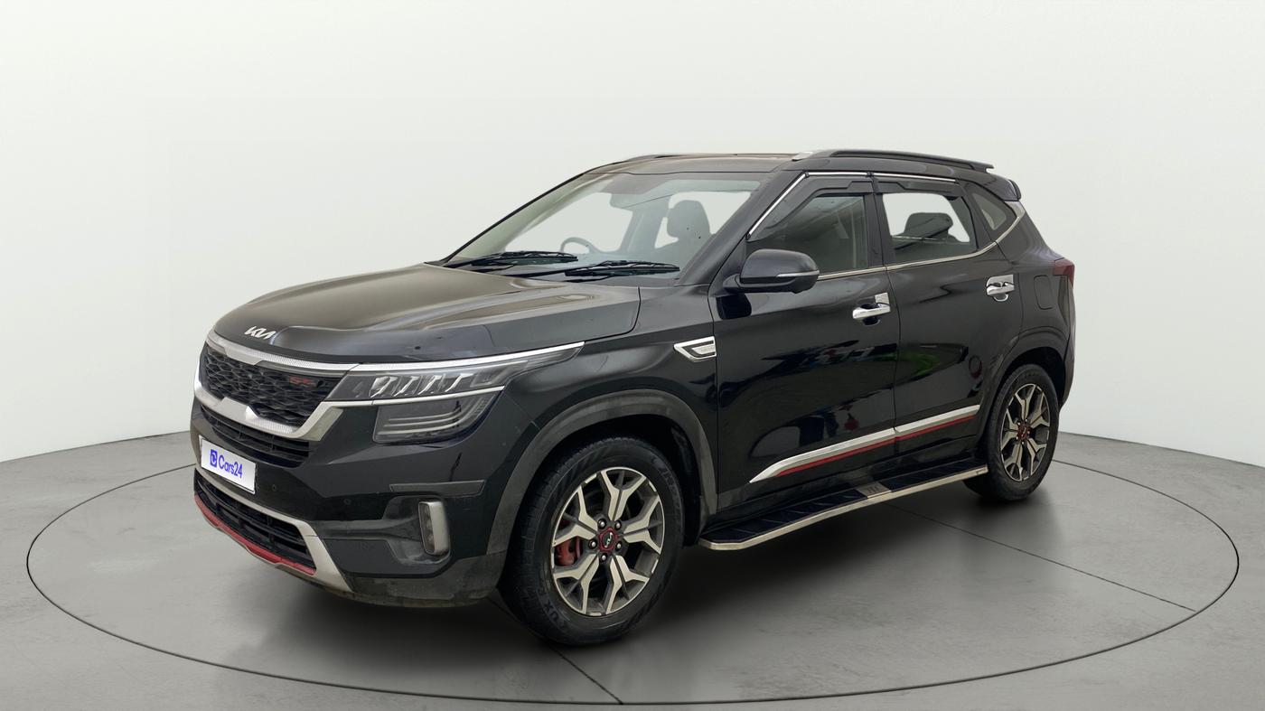 2023 KIA SELTOS GTX PLUS 1.5 DIESEL AT, Diesel, Automatic, 66,293 km, Left Front Diagonal