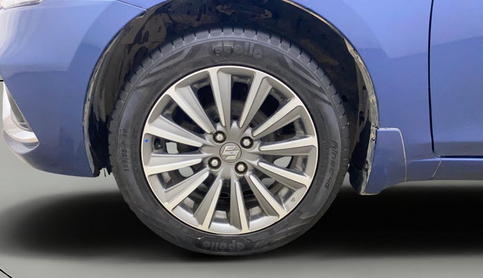 2019 Maruti Ciaz ALPHA  AT 1.5 SHVS PETROL, Petrol, Automatic, 70,245 km, Left Front Wheel