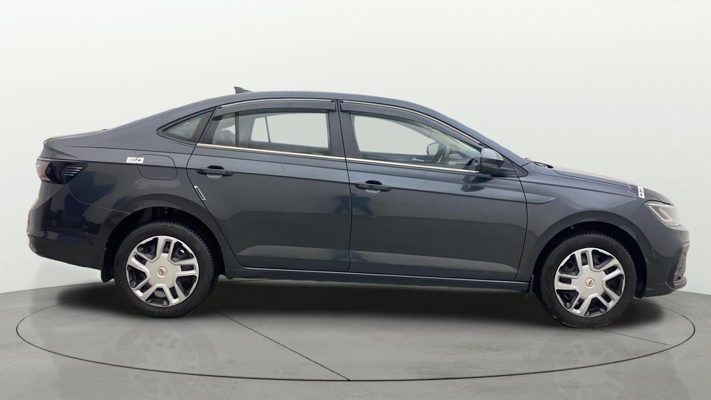 2022 Volkswagen VIRTUS COMFORTLINE TSI 1.0 MT, Petrol, Manual, 46,685 km, Right Side View