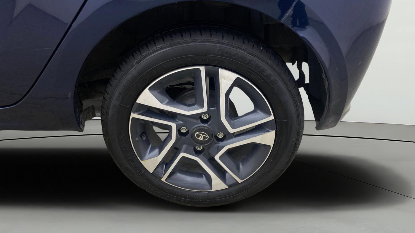2023 Tata Tiago XZA PLUS PETROL, Petrol, Automatic, 10,244 km, Left Rear Wheel