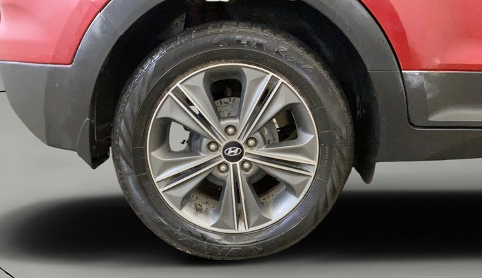 2017 Hyundai Creta SX PLUS AT 1.6 PETROL, Petrol, Automatic, 61,009 km, Right Rear Wheel