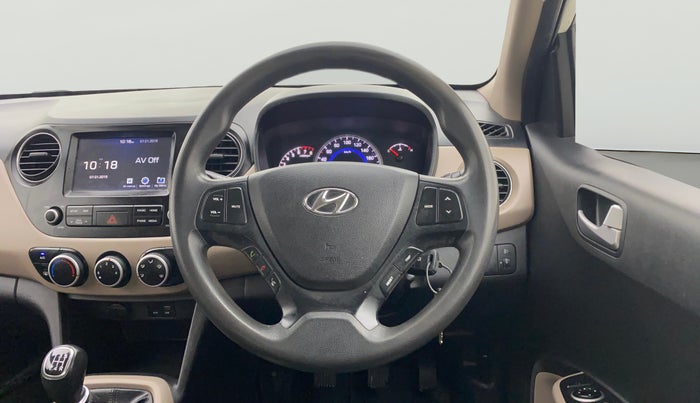 2018 Hyundai Grand i10 SPORTZ 1.2 KAPPA VTVT, Petrol, Manual, 68,907 km, Steering Wheel Close Up