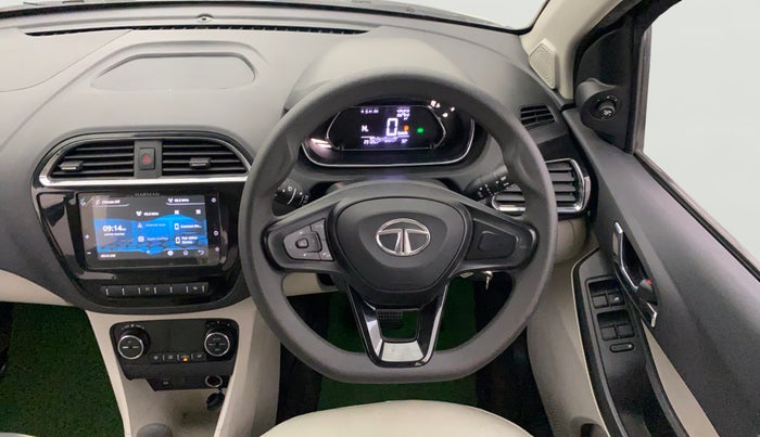 2023 Tata Tiago XZA PLUS PETROL, Petrol, Automatic, 23,135 km, Steering Wheel Close Up