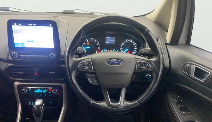 2017 Ford Ecosport TITANIUM + 1.5L PETROL AT, Petrol, Automatic, 51,929 km, Steering Wheel Close Up