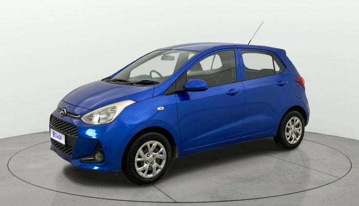 2017 Hyundai Grand i10 SPORTZ 1.2 KAPPA VTVT, Petrol, Manual, 61,011 km, Left Front Diagonal