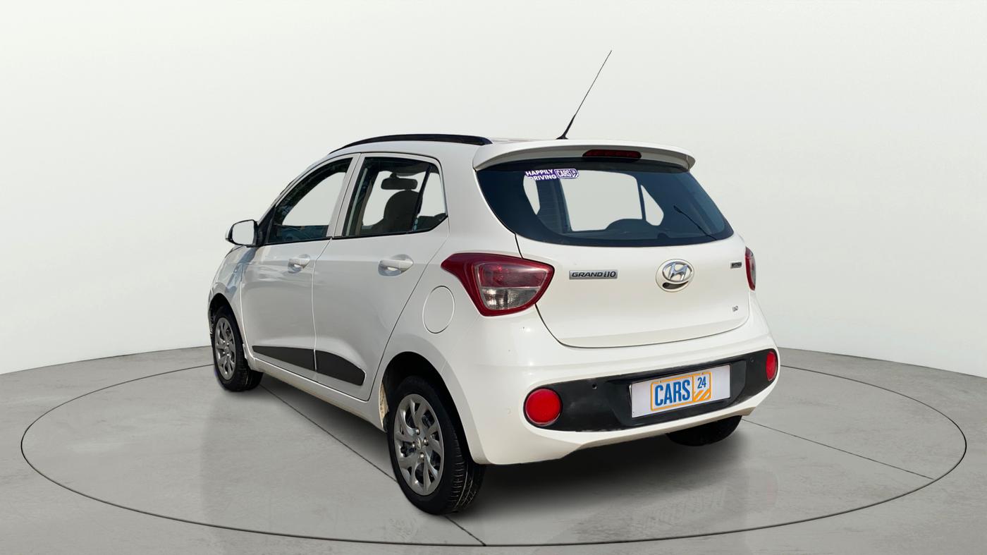 2019 Hyundai Grand i10 SPORTZ 1.2 KAPPA VTVT, Petrol, Manual, 24,267 km, Left Back Diagonal