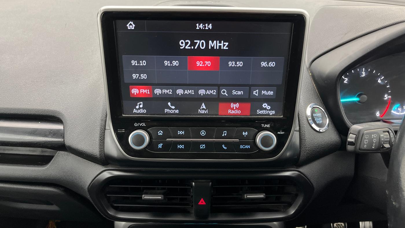 2018 Ford Ecosport TITANIUM 1.5L DIESEL, Diesel, Manual, 1,08,559 km, Air Conditioner