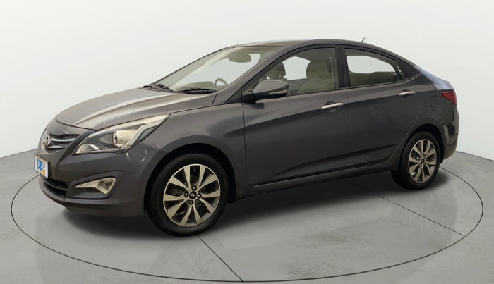 2015 Hyundai Verna FLUIDIC 4S 1.6 VTVT S(O), Petrol, Manual, 53,855 km, Left Front Diagonal
