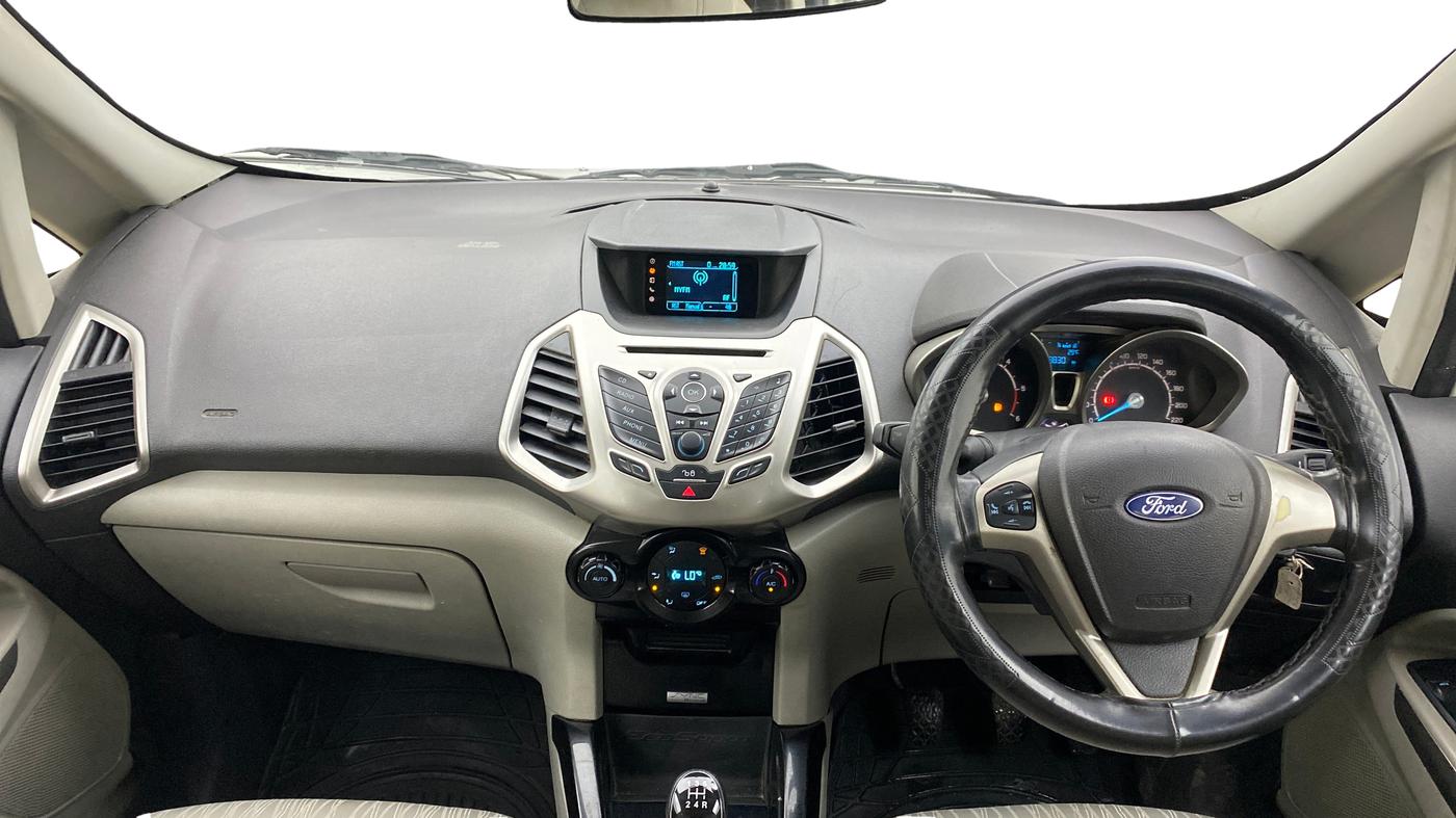 2014 Ford Ecosport TITANIUM 1.5L DIESEL, Diesel, Manual, 1,09,757 km, Dashboard