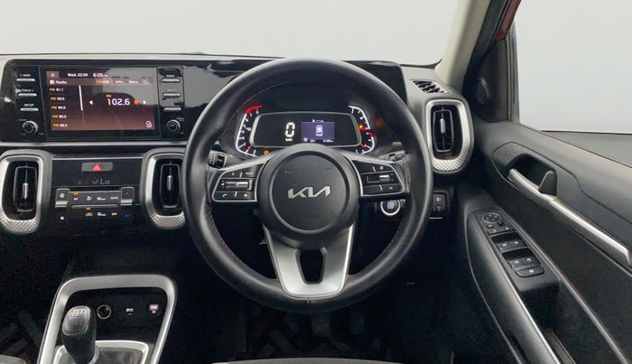 2023 KIA SONET HTK PLUS 1.0 IMT, Petrol, Manual, 41,049 km, Steering Wheel Close Up