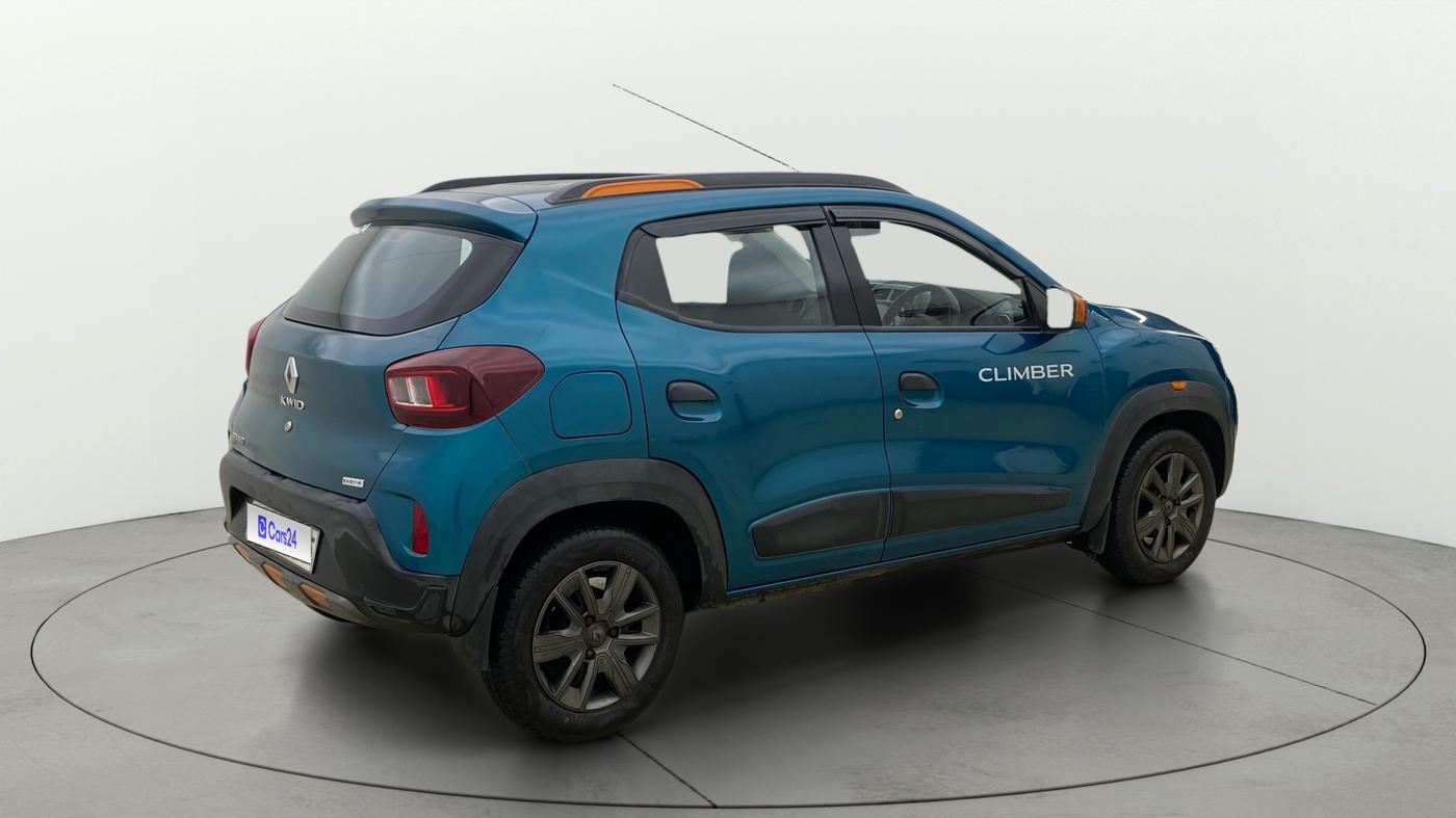 2020 Renault Kwid CLIMBER 1.0 AMT (O), Petrol, Automatic, 12,176 km, Right Back Diagonal