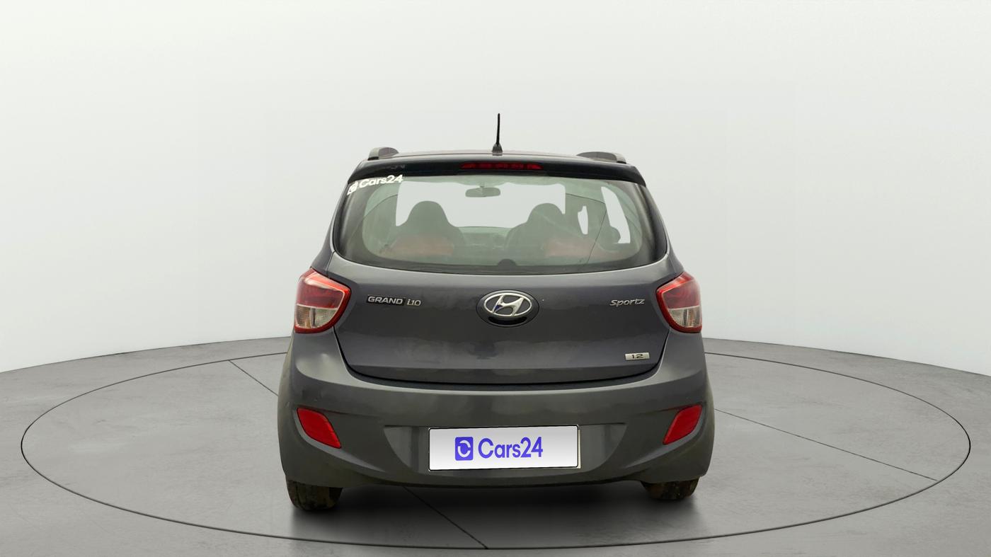 2014 Hyundai Grand i10 SPORTZ 1.2 KAPPA VTVT, Petrol, Manual, 48,983 km, Back/Rear