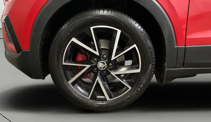 2022 Skoda KUSHAQ MONTE CARLO 1.5L TSI DSG, Petrol, Automatic, 63,620 km, Left Front Wheel