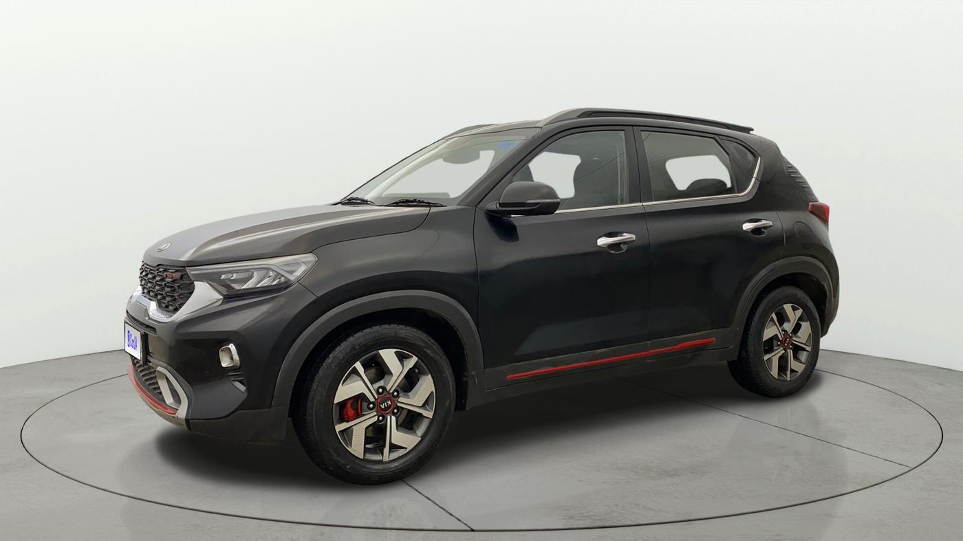 2020 KIA SONET GTX PLUS 1.0 DCT, Petrol, Automatic, 87,545 km, Left Front Diagonal