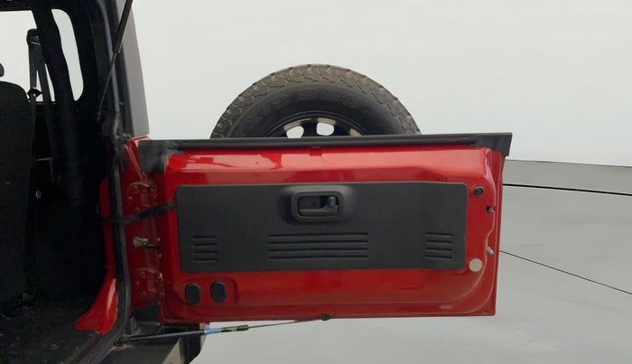 2022 Mahindra Thar LX HARD TOP 4WD MT, Diesel, Manual, 47,433 km, Boot Door Open