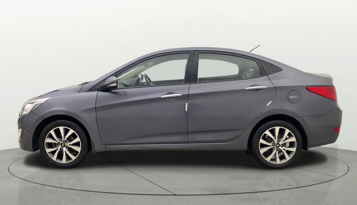 2015 Hyundai Verna FLUIDIC 4S 1.6 VTVT S(O), Petrol, Manual, 1,42,985 km, Left Side