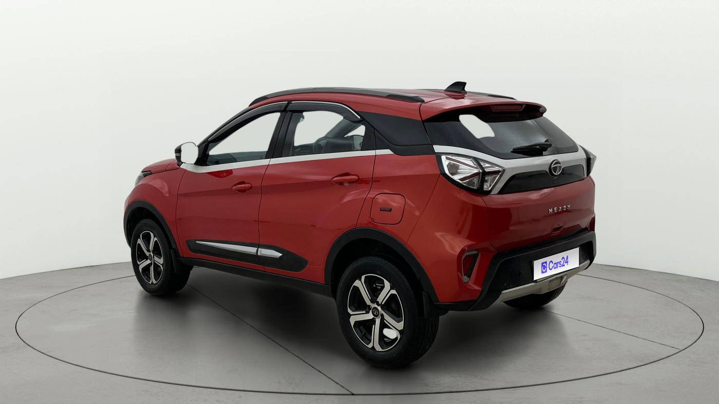 2022 Tata NEXON XZ PLUS PETROL, Petrol, Manual, 41,747 km, Left Back Diagonal