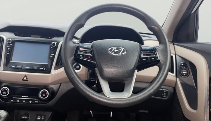 2017 Hyundai Creta SX PLUS 1.6 PETROL, Petrol, Manual, 53,470 km, Steering Wheel Close Up