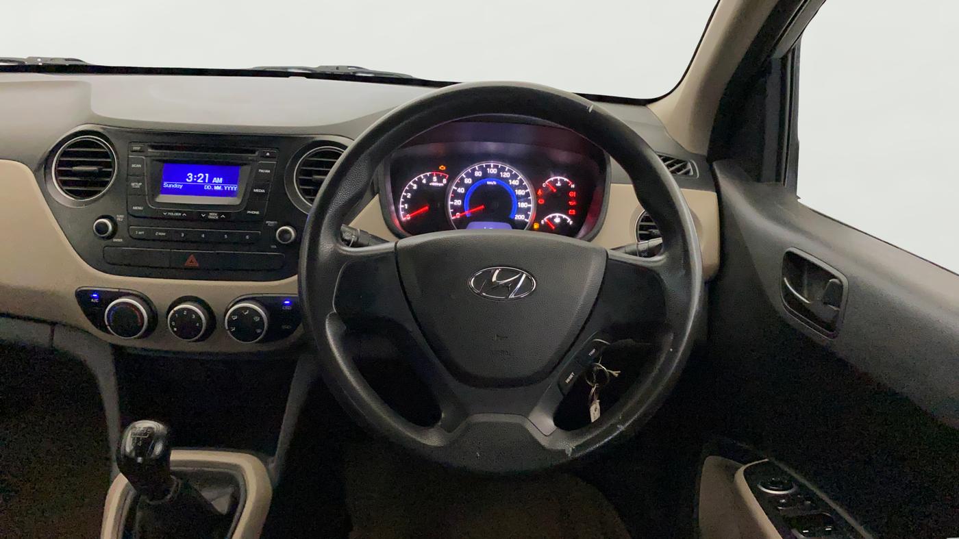 2018 Hyundai Grand i10 MAGNA U2 1.2 CRDI, Diesel, Manual, 97,912 km, Steering Wheel Close Up