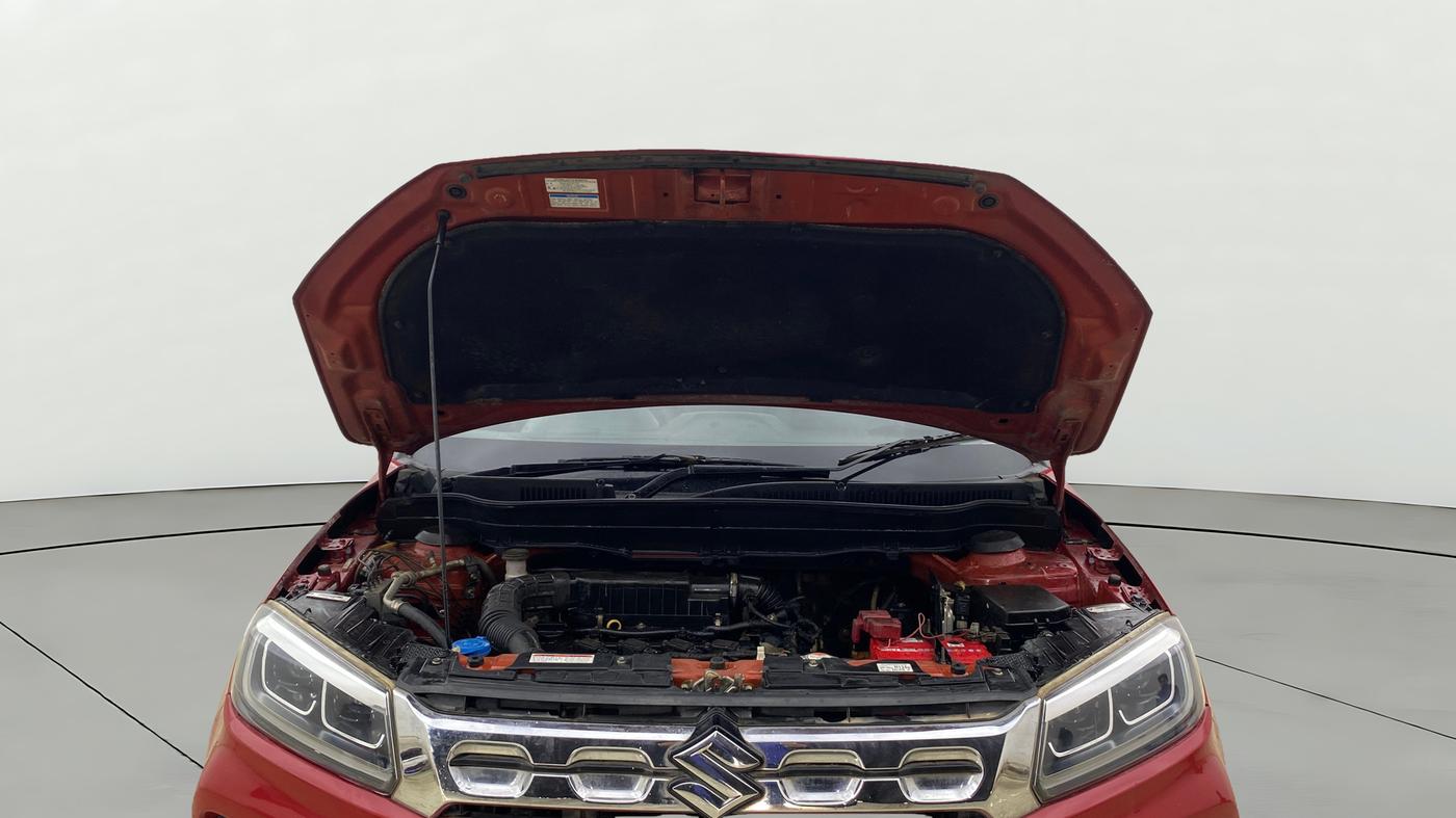 2021 Maruti Vitara Brezza VXI AT SHVS, Petrol, Automatic, 65,953 km, Open Bonet