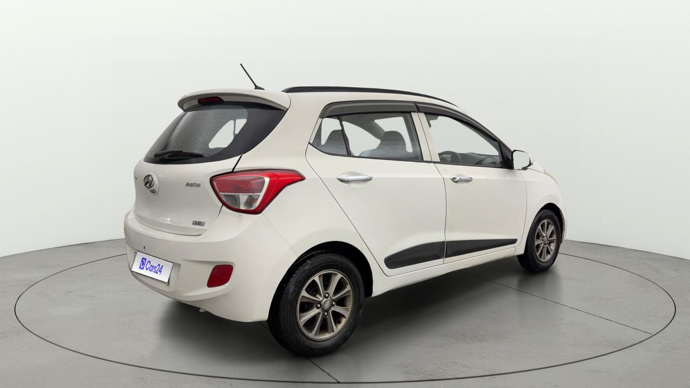 2014 Hyundai Grand i10 ASTA (O) 1.2 KAPPA VTVT, Petrol, Manual, 81,613 km, Right Back Diagonal