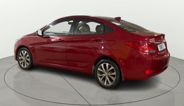 2016 Hyundai Verna 1.6 VTVT SX AT, Petrol, Automatic, 69,543 km, Left Back Diagonal