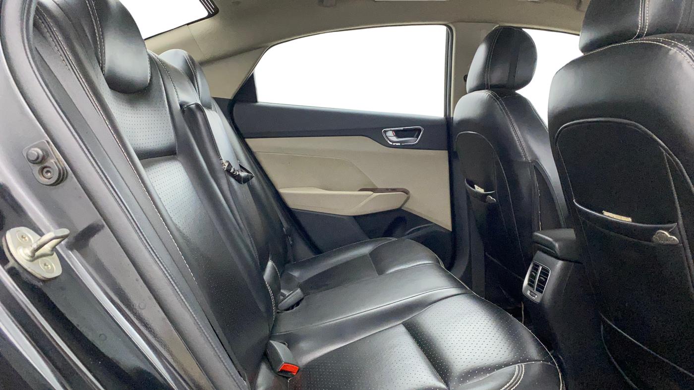 2019 Hyundai Verna 1.4 EX PETROL, Petrol, Manual, 73,775 km, Right Side Rear Door Cabin