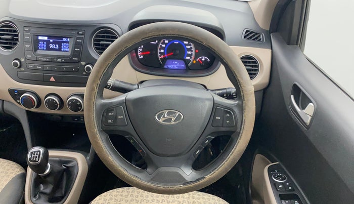 2016 Hyundai Grand i10 SPORTZ 1.2 KAPPA VTVT, Petrol, Manual, 44,216 km, Steering Wheel Close Up