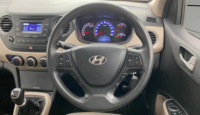 2014 Hyundai Xcent S 1.2, Petrol, Manual, 55,511 km, Steering Wheel Close Up