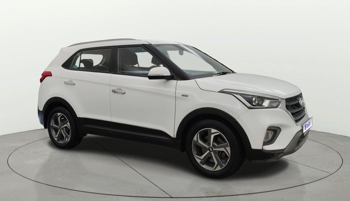 2019 Hyundai Creta SX AT 1.6 PETROL, Petrol, Automatic, 55,417 km, Right Front Diagonal