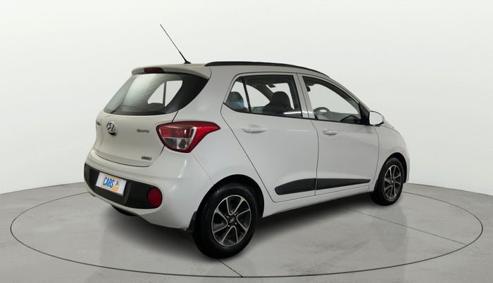 2017 Hyundai Grand i10 SPORTZ (O) AT 1.2 KAPPA VTVT, Petrol, Automatic, 38,356 km, Right Back Diagonal