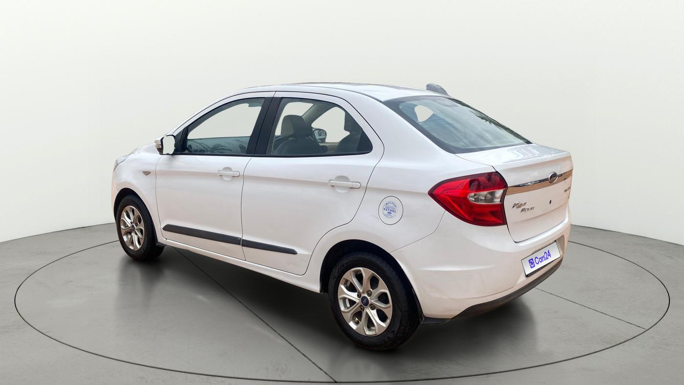2016 Ford Figo Aspire TITANIUM 1.5 PETROL, Petrol, Manual, 42,899 km, Left Back Diagonal