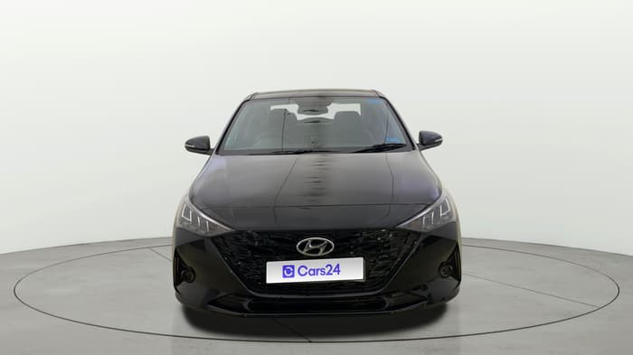2021 Hyundai Verna SX (O) 1.0 TURBO DCT, Petrol, Automatic, 19,469 km, Front