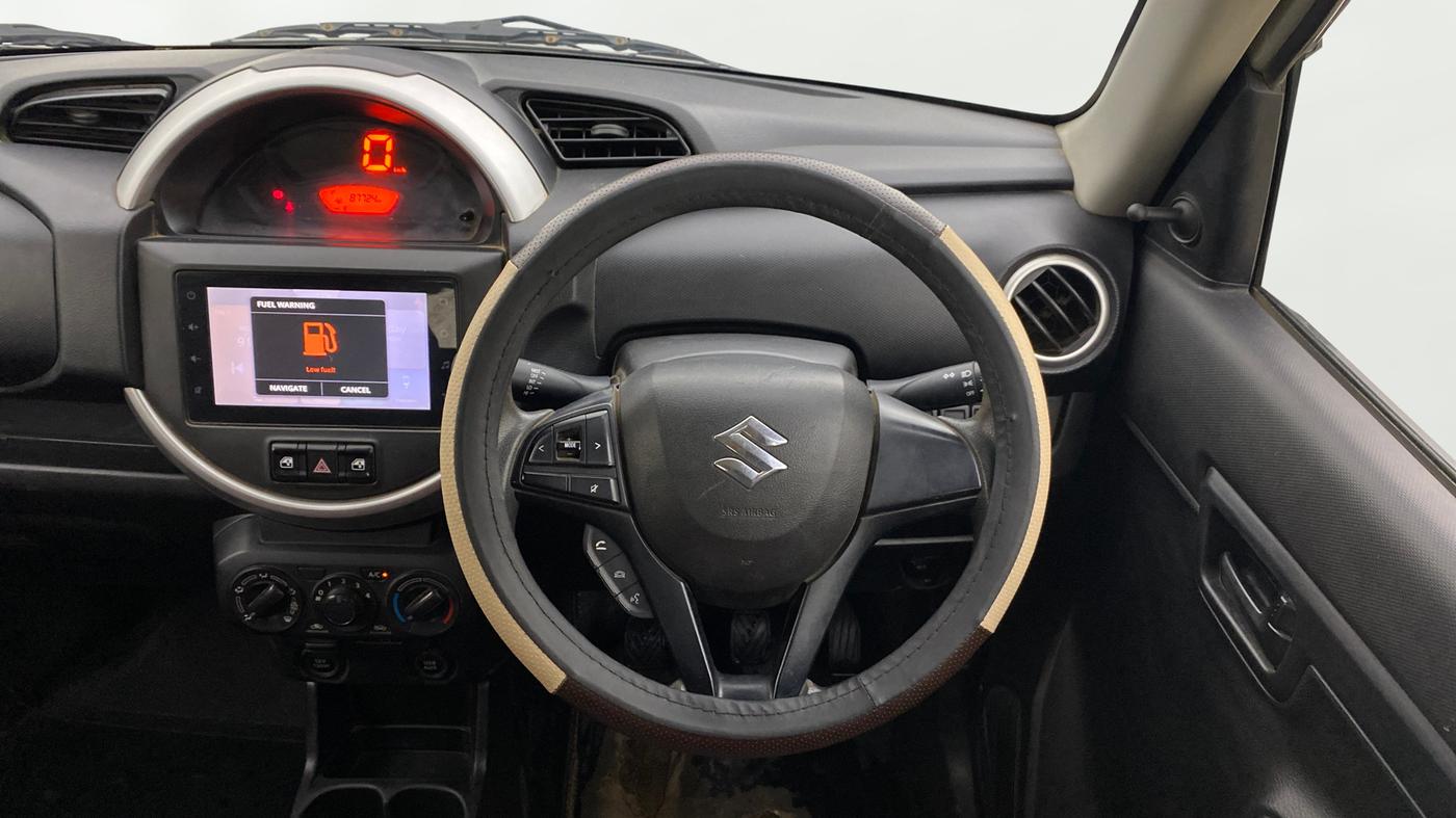 2019 Maruti S PRESSO VXI+, Petrol, Manual, 87,722 km, Steering Wheel Close Up