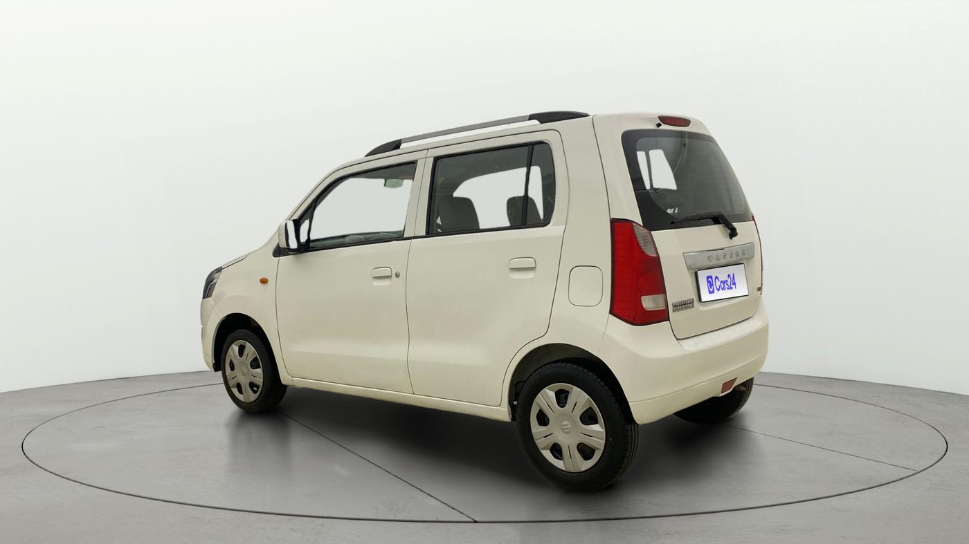 2013 Maruti Wagon R 1.0 VXI, CNG, Manual, 1,18,028 km, Left Back Diagonal