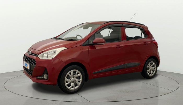2017 Hyundai Grand i10 SPORTZ (O) 1.2 KAPPA VTVT, CNG, Manual, 63,119 km, Left Front Diagonal