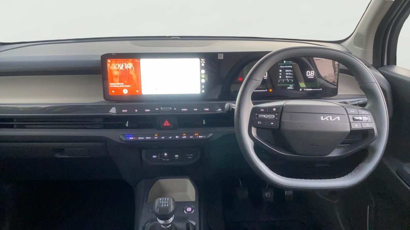 2025 KIA SYROS  HTX 1.0 Turbo 6MT, Petrol, Manual, 2,650 km, Steering Wheel Close Up