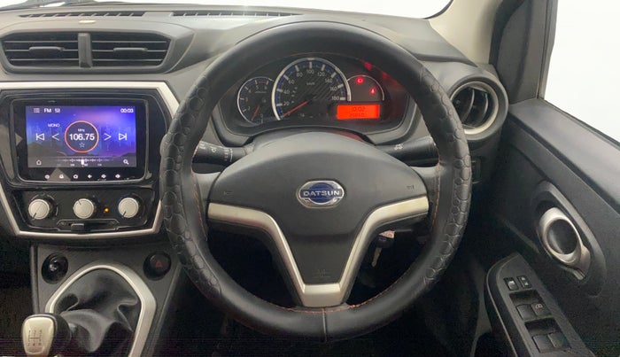 2019 Datsun Go T, Petrol, Manual, 35,849 km, Steering Wheel Close Up