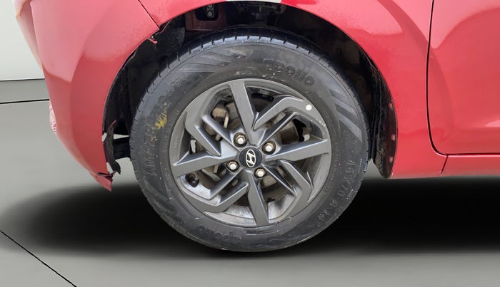 2020 Hyundai GRAND I10 NIOS SPORTZ AMT 1.2 KAPPA VTVT, Petrol, Automatic, 1,48,638 km, Left Front Wheel