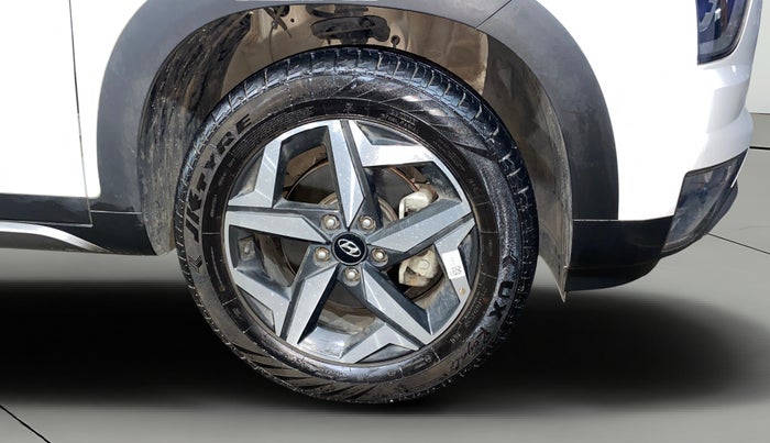 2023 Hyundai ALCAZAR PRESTIGE 1.5 TURBO PETROL MT 7STR, Petrol, Manual, 7,467 km, Right Front Wheel