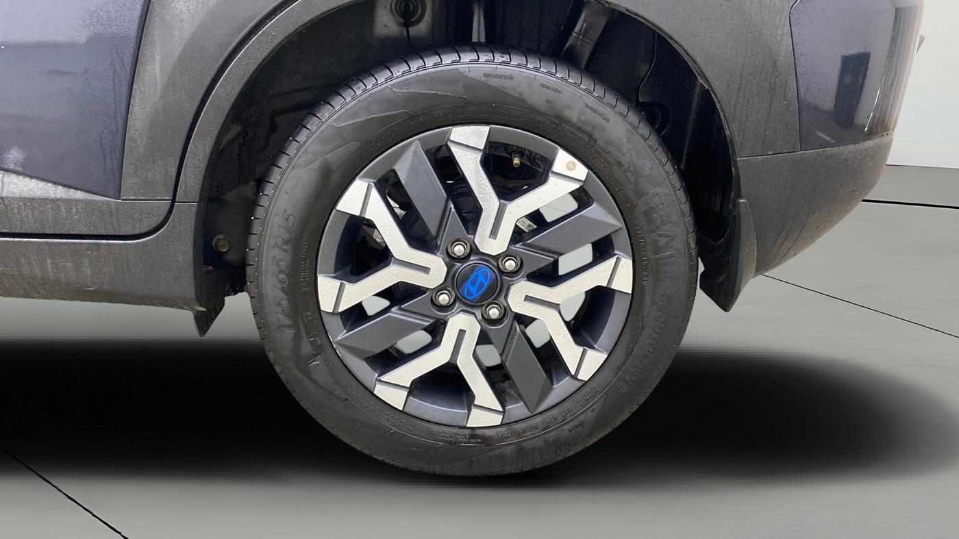 2024 Hyundai EXTER SX(O) CONNECT 1.2 AMT, Petrol, Automatic, 16,947 km, Left Rear Wheel