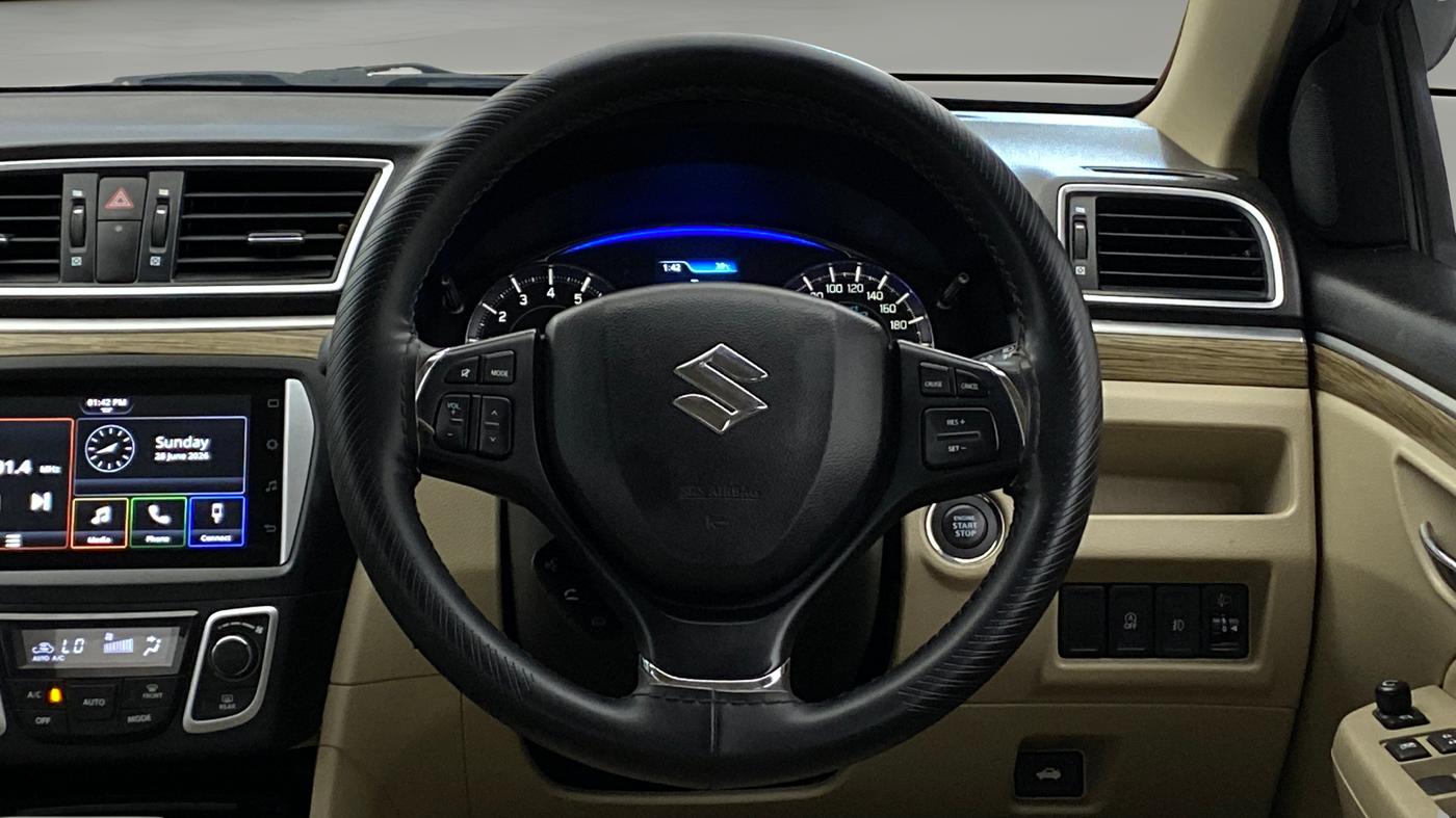 2022 Maruti Ciaz ZETA 1.5 SHVS MT PETROL, Petrol, Manual, 46,714 km, Steering Wheel Close Up