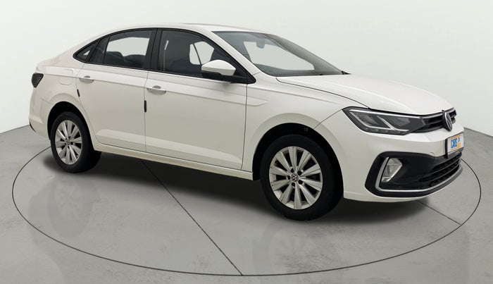 2022 Volkswagen VIRTUS HIGHLINE TSI 1.0 AT, Petrol, Automatic, 65,564 km, Right Front Diagonal