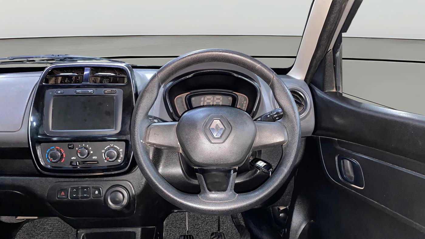2018 Renault Kwid RXT 1.0, Petrol, Manual, 63,870 km, Steering Wheel Close Up